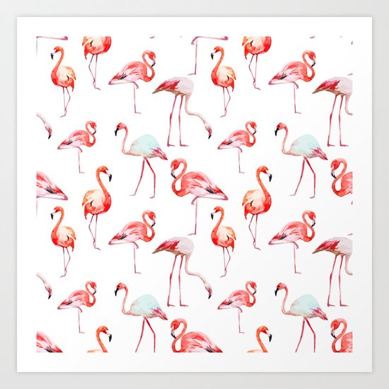 flamingo Art Print