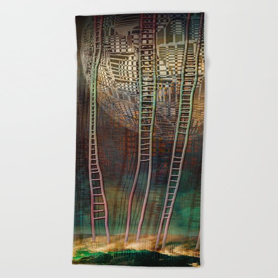 Atlante 13-06-16 / STAIRS Beach Towel