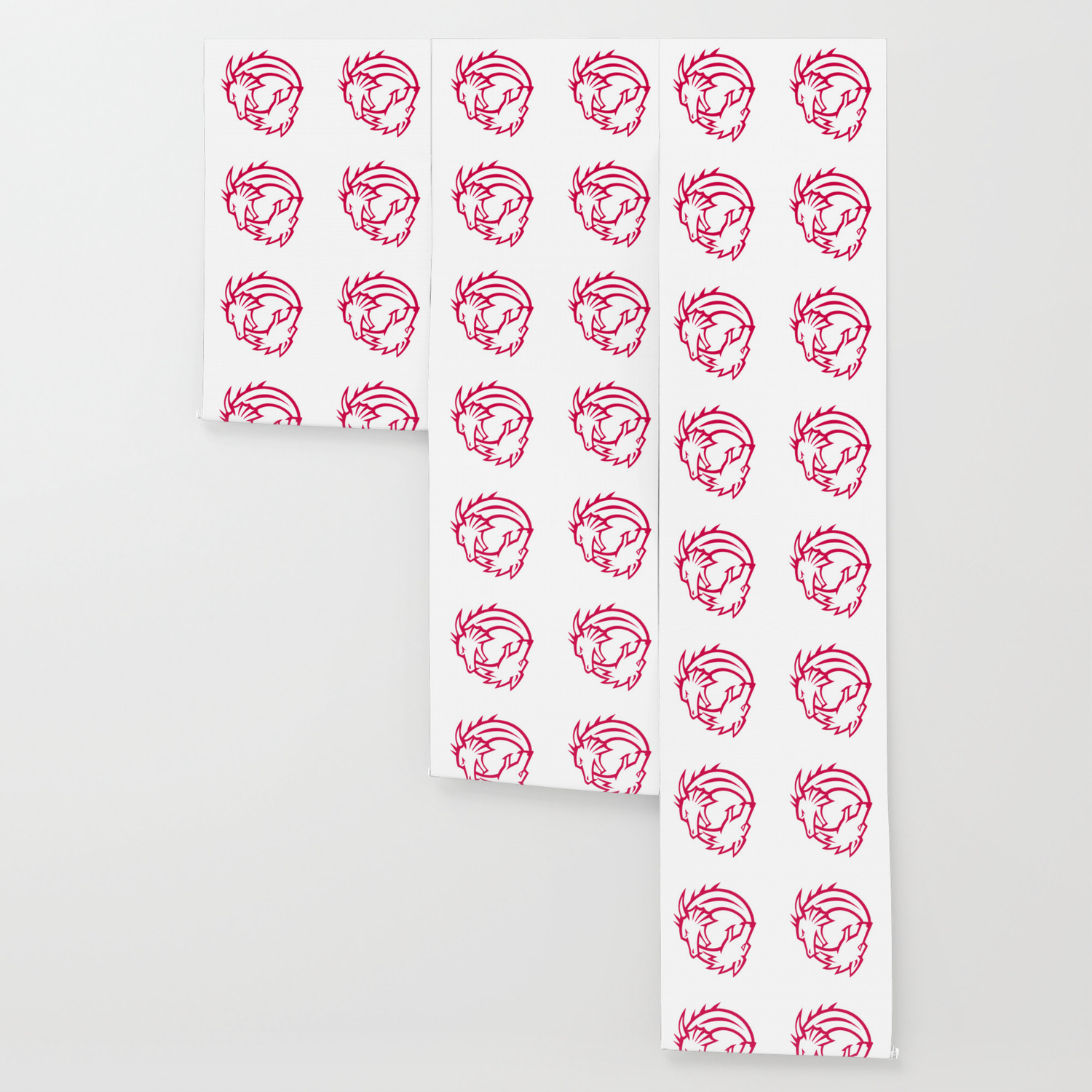 Yin Yang Dragon And Wolf Icon Wallpaper By Patrimonio Society6