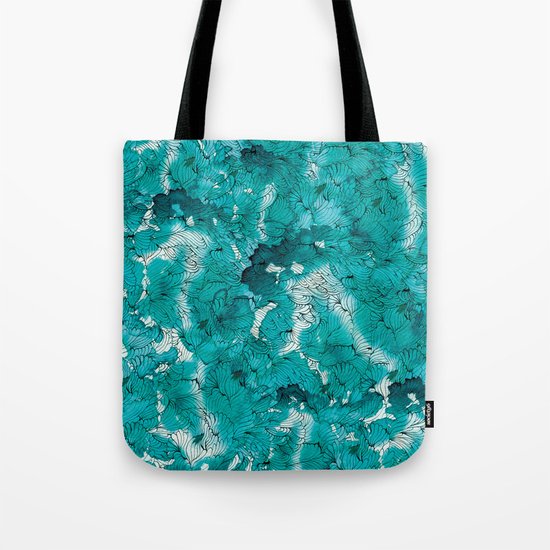 Blue depths Tote Bag