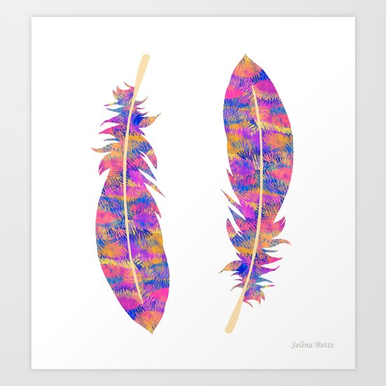 Feather Art Print