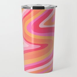 Sunshine Melt – Pink & Peach Palette Travel Mug
