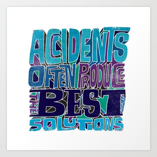 Accidents Art Print