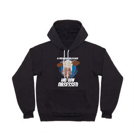 Stressed Blessed And Cow Obsessed Hoody