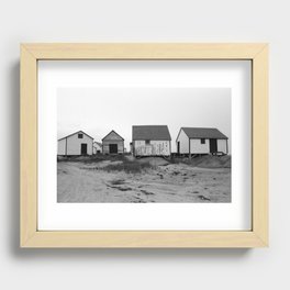 Natashquan houses Recessed Framed Print