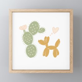 Love From Afar Framed Mini Art Print