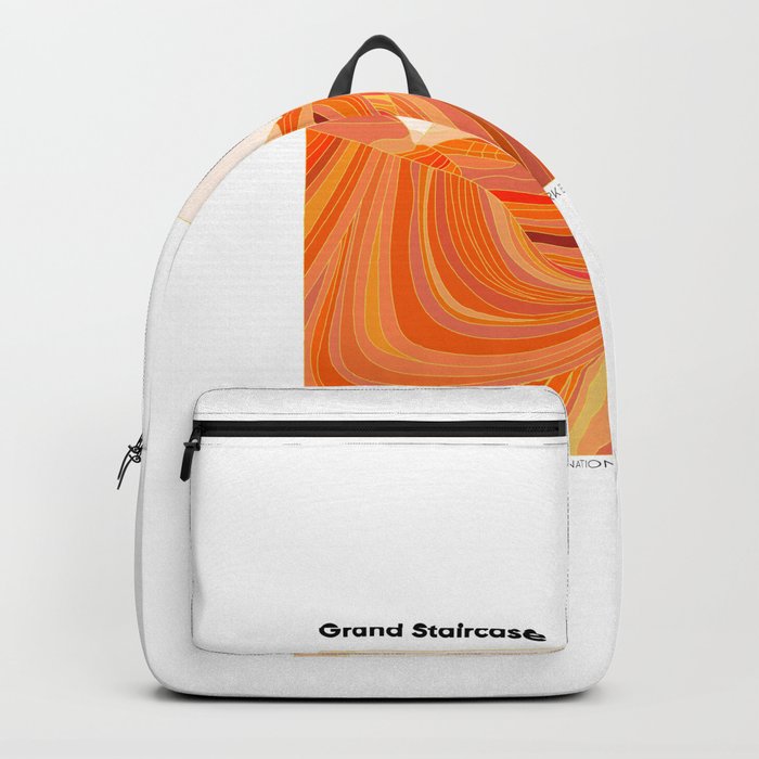 Grand Staircase Zion National Park Backpack by TheSimplyLab Society6