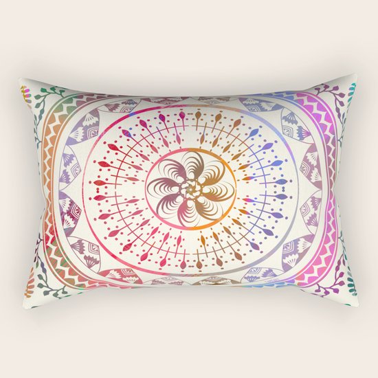 Mandala Rectangular Pillow