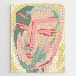 Abstract Portrait I  Jigsaw Puzzle