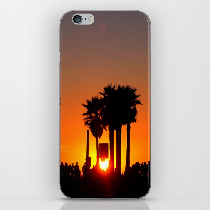 Venice Beach Sunset iPhone Skin