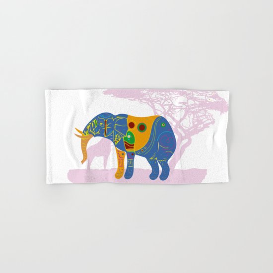 Africa's Rainbow Hand & Bath Towel