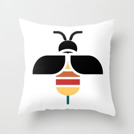 Hive at Hocking Hills Bee Throw Pillow