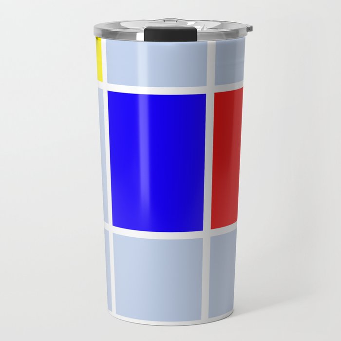 Mondrian #67 Travel Mug