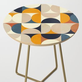 mid century abstract shapes fall winter 1 Side Table