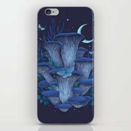Blue Oyster iPhone Skin