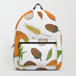 Thanksgiving Pattern Backpack