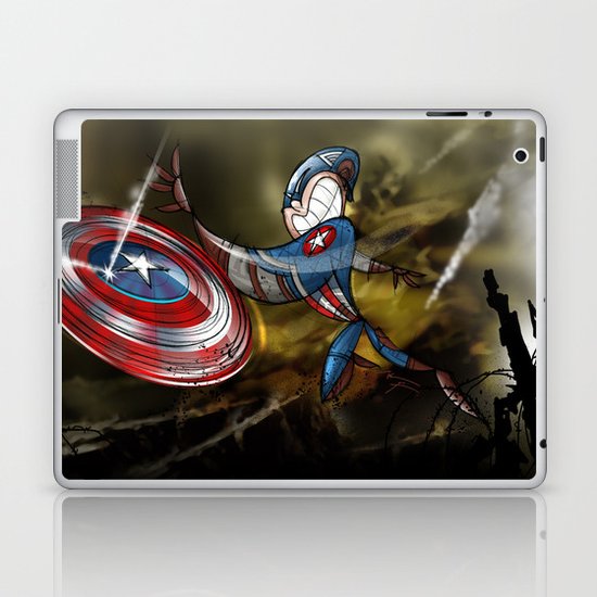 Captain America Laptop & iPad Skin