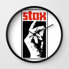 Stax Wall Clock | Vinyl, Samanddave, Stax, Hayes, Gospel, Booker, Redding, Record, Rhythmandblues, Records 