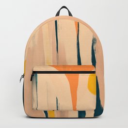 Wall Of Floral Abstracts Backpack