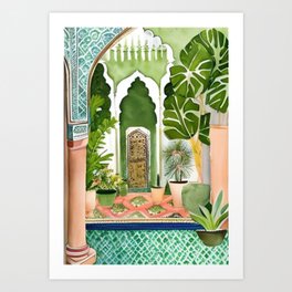 House middle east Art Print