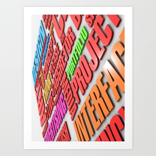 design poster Art Print