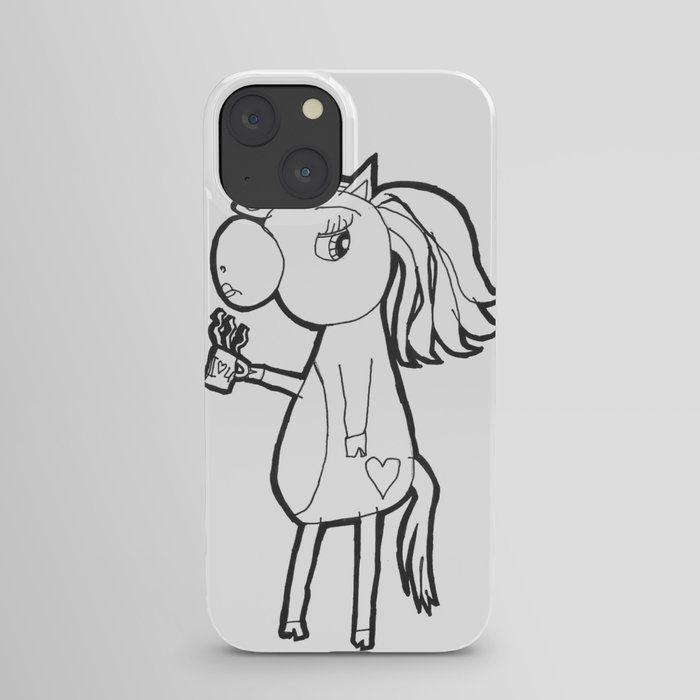 Grumpy Unicorn iPhone Case