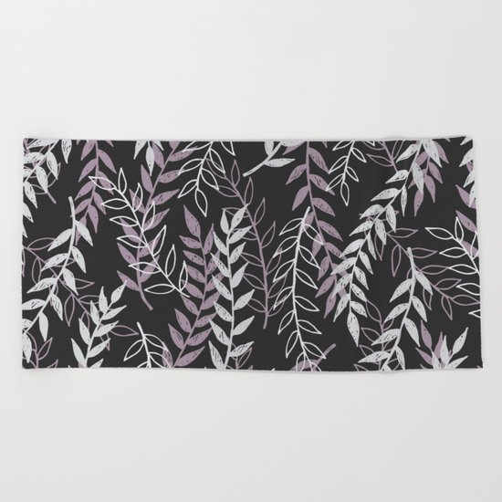 Leafage Beach Towel