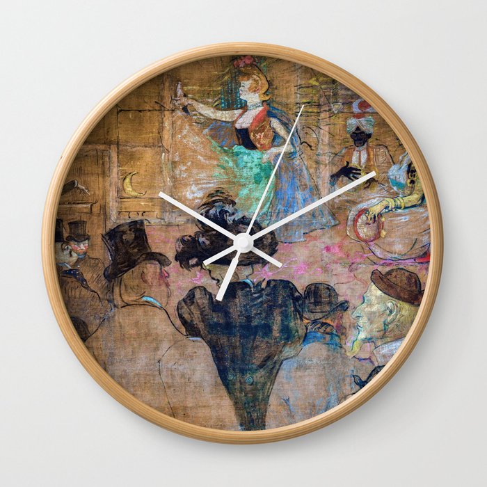 Toulouse-Lautrec - Moorish Dance / The Almehs Wall Clock