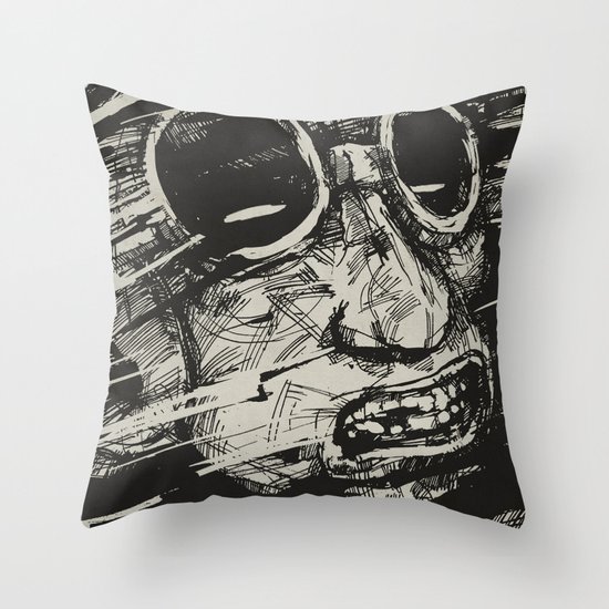 Speed Of Life II. Throw Pillow