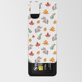 Fall Leaves Pattern Android Card Case