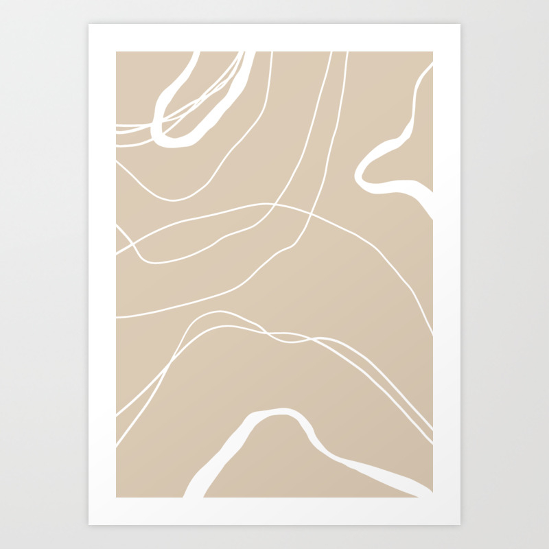 Linee Di Vita The Lines Of Life Modern Abstract Art Hand Drawn