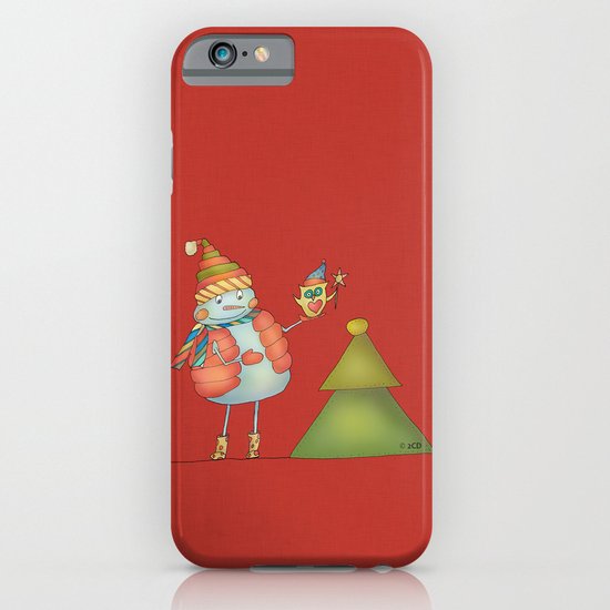 Friends keep warm - red iPhone & iPod Case