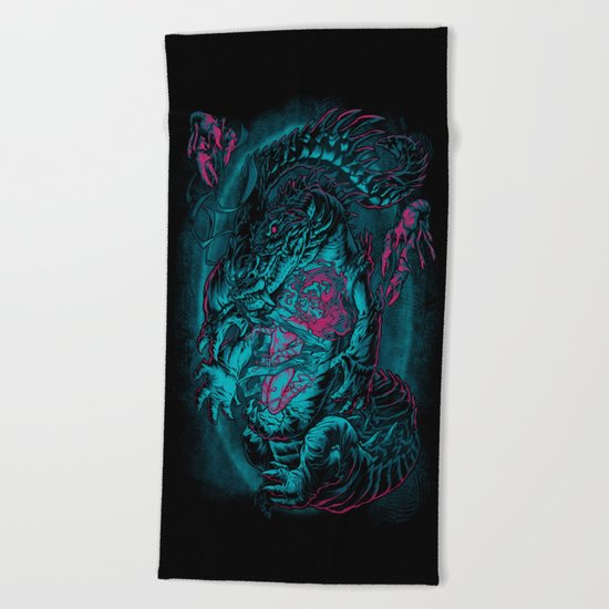 CROC-LORD Beach Towel