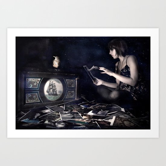Pictures of you Art Print