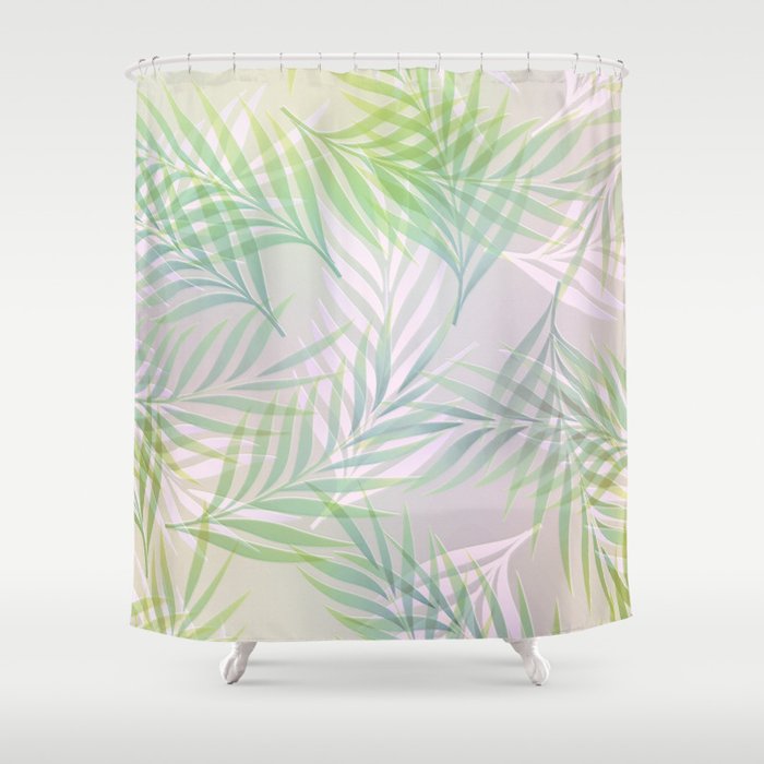 Palm Leaves Shower Curtain