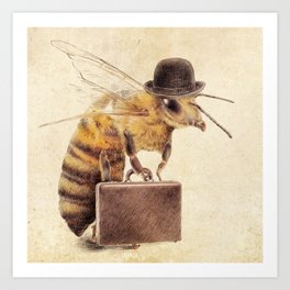 Worker Bee Art Print