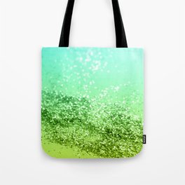Tropical Beach Lady Glitter #4 (Faux Glitter) #shiny #decor #art #society6 Tote Bag