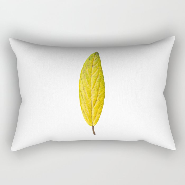 Autumn yellow leave 01 Rectangular Pillow