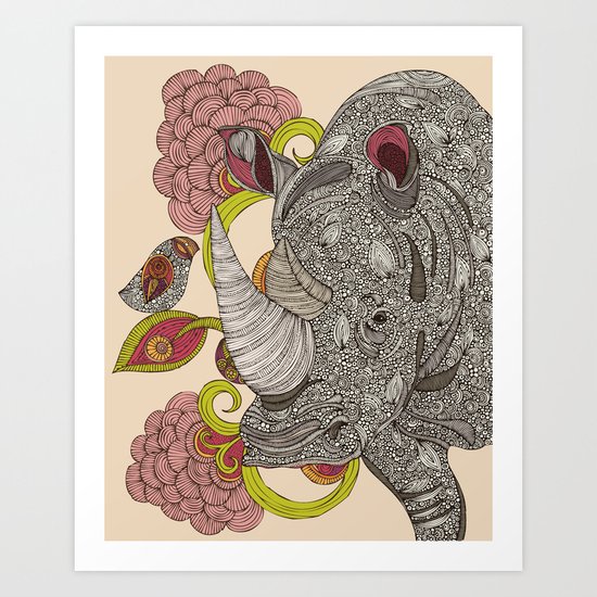 Olive and Hank Art Print
