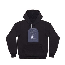 Leo Zodiac | Denim Arch Hoody