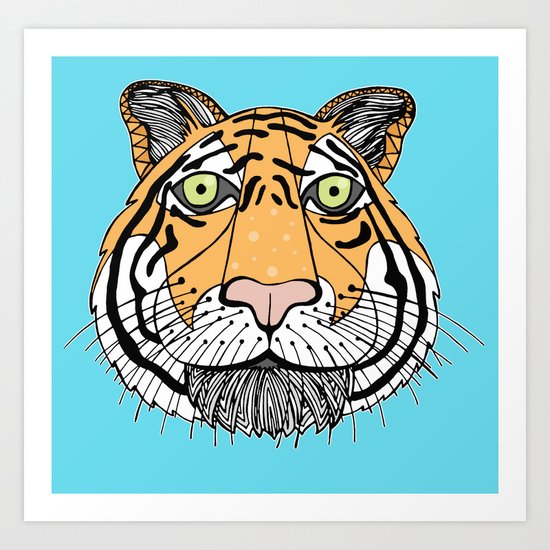 Tiger Art Print
