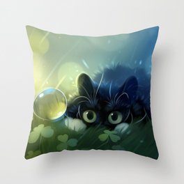 Stealth action Throw Pillow