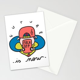 FUTURE IS NOW collection (1 of 3) Stationery Cards
