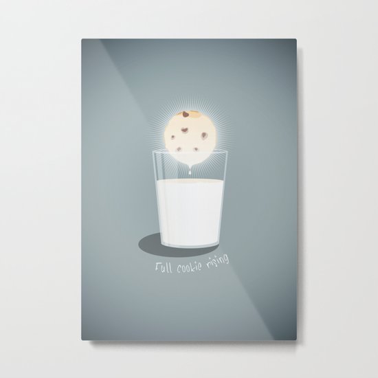 Full cookie rising Metal Print