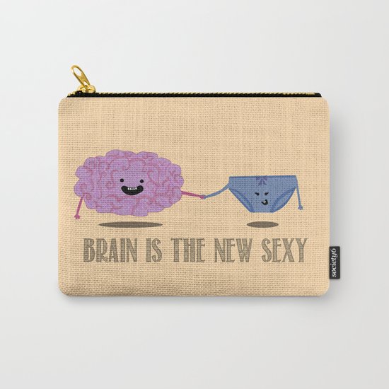Brain is the new sexy Carry-All Pouch