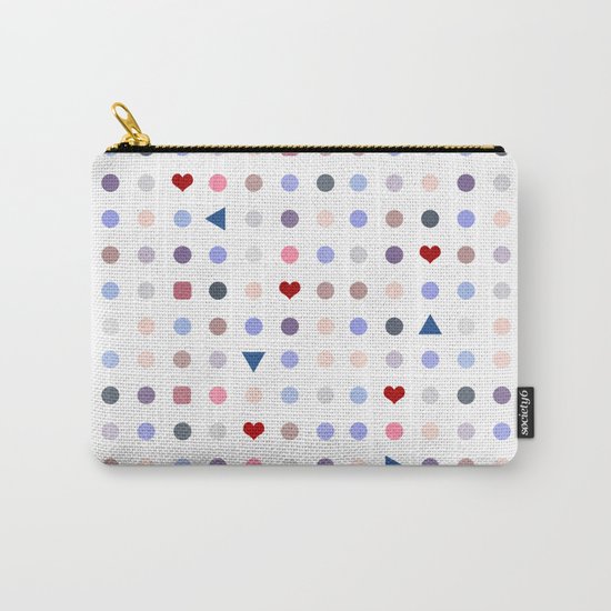 Arcade Pattern Carry-All Pouch