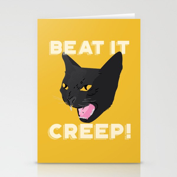 Creep | Gold Stationery Cards