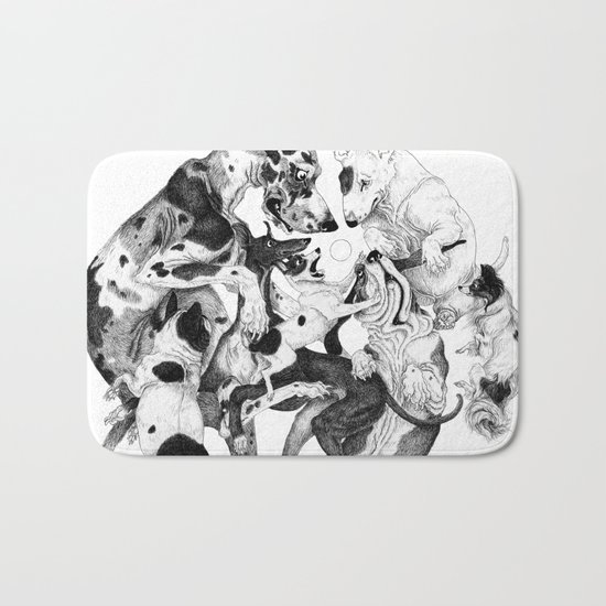 Dogs Bath Mat