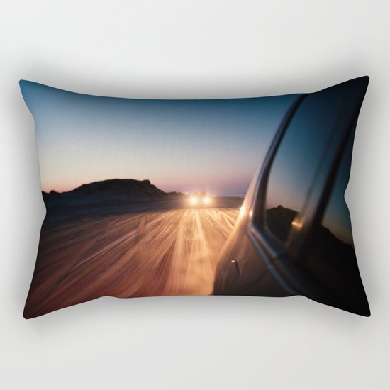 4x4 Sunset Drive Rectangular Pillow
