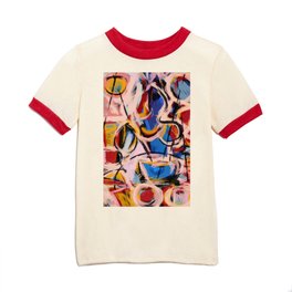 Abstract expressionist art with some speed and sound Kids T Shirt